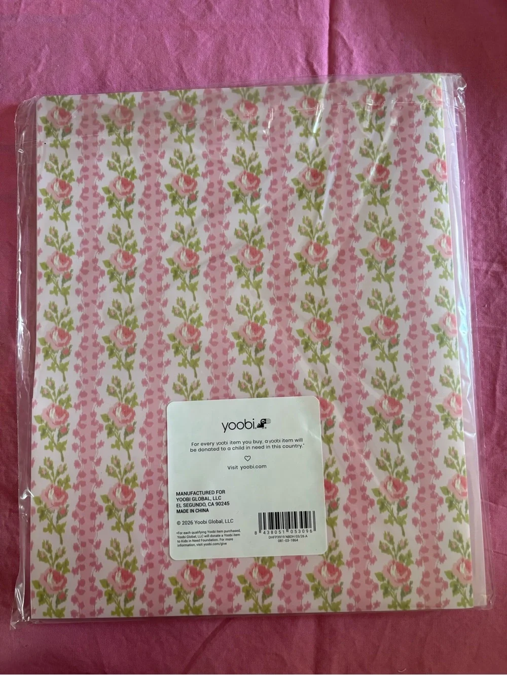 🎀 LoveShackFancy │ Yoobi Everblooming Rosettes & Blooming Heirloom 2 Pack Folder
